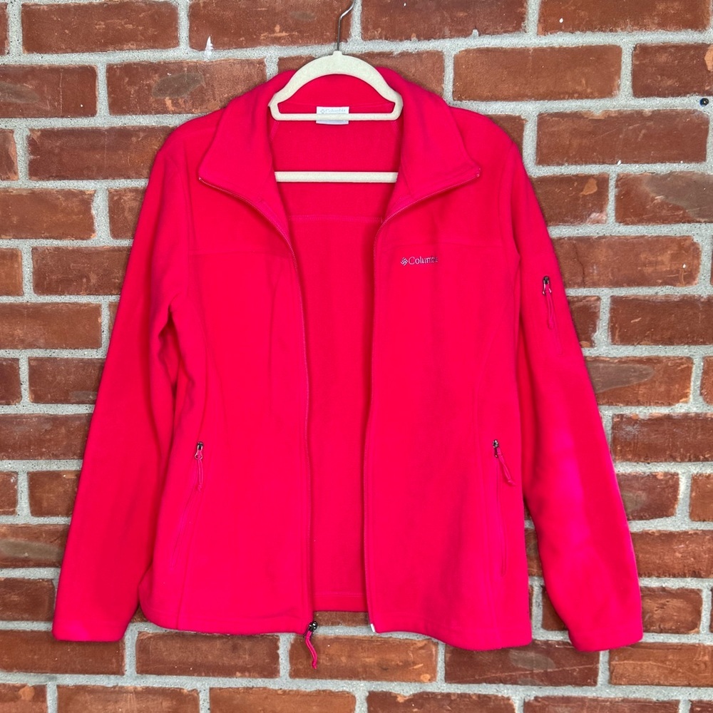 Columbia Women's Pink Fleece Hoodie